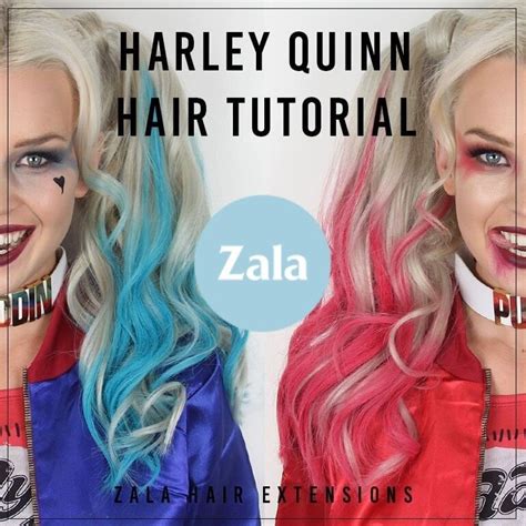 harley quinn hair extensions|1